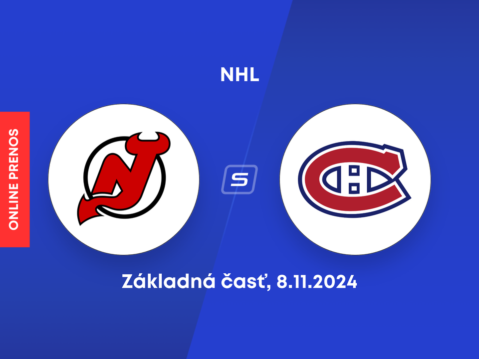 New Jersey Devils - Montreal Canadiens: ONLINE prenos zo zápasu NHL.