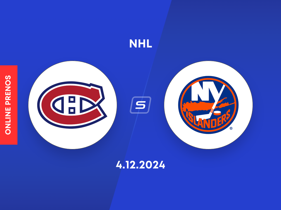 Montreal Canadiens - NY Islanders: ONLINE prenos zo zápasu NHL.