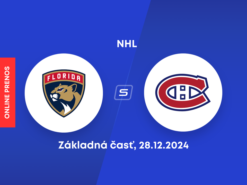 Florida Panthers - Montreal Canadiens: ONLINE prenos zo zápasu NHL.