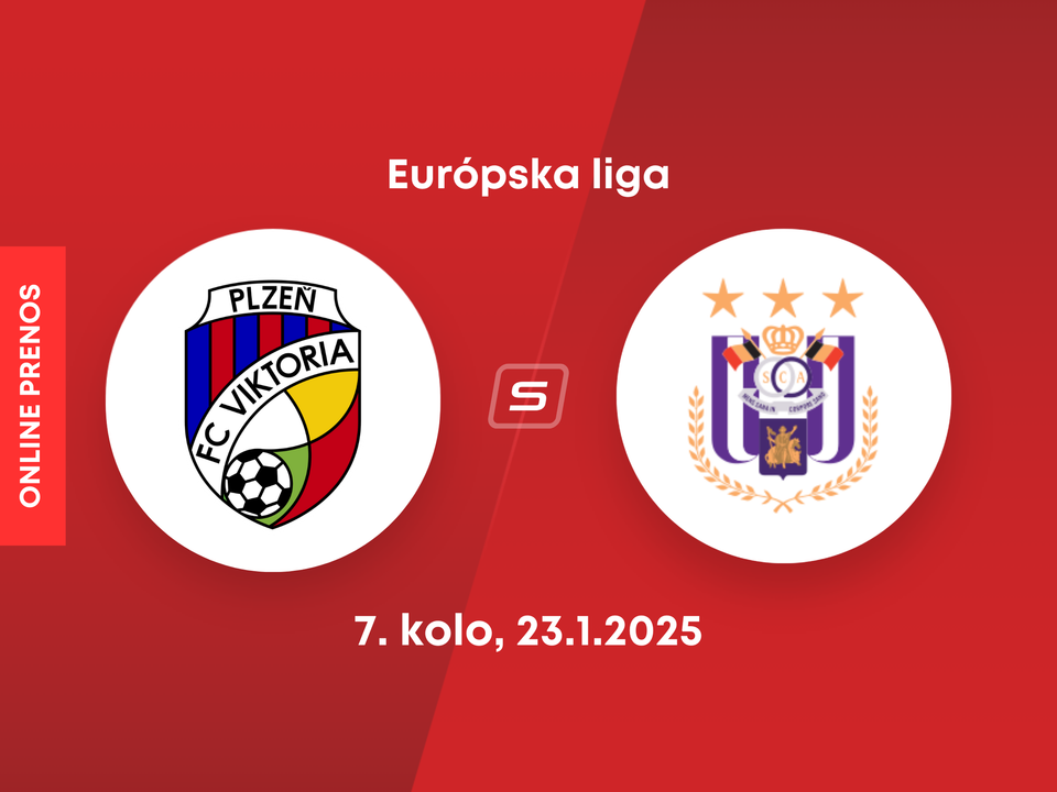 Viktoria Plzeň - RSC Anderlecht: ONLINE prenos zo zápasu 7. kola Európskej ligy.