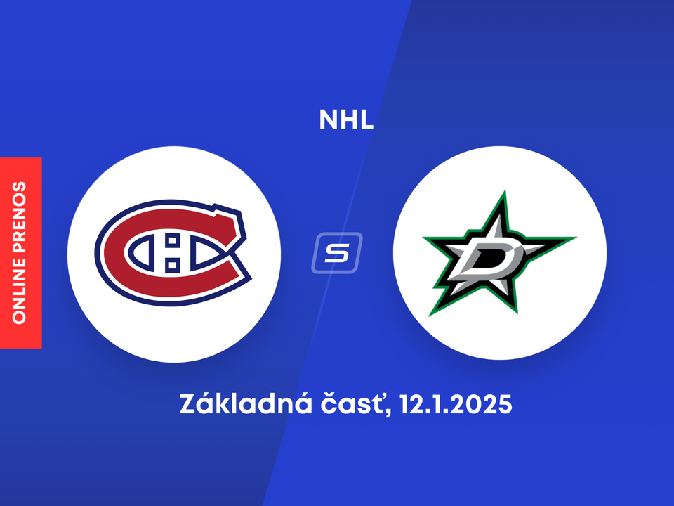 Montreal Canadiens - Dallas Stars: ONLINE prenos zo zápasu NHL.