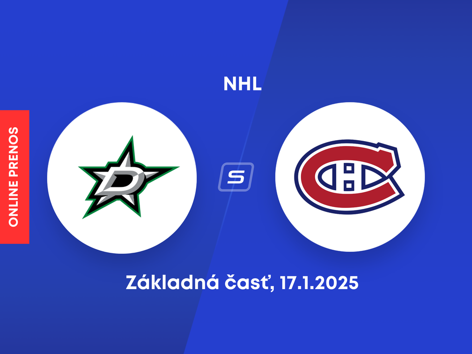 Dallas Stars - Montreal Canadiens: ONLINE prenos zo zápasu NHL.