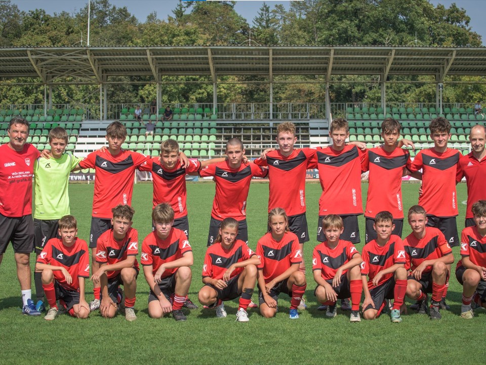 Družstvo U14 MŠK Rimavská Sobota.