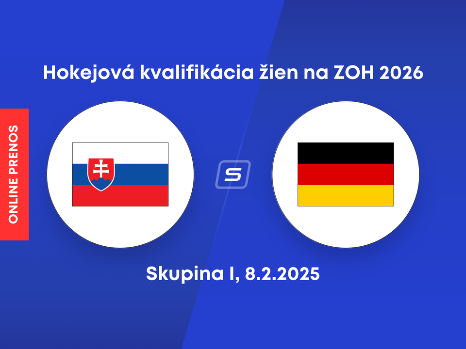 Slovensko - Nemecko: ONLINE prenos zo zápasu hokejovej kvalifikácie žien na ZOH 2026.