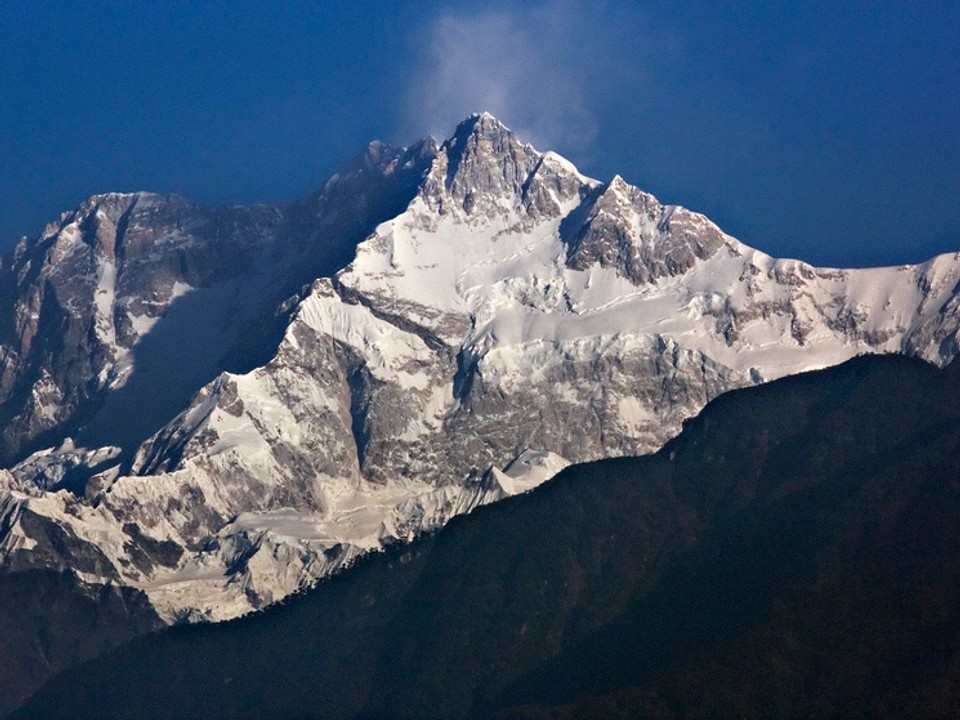 Masív Kančendžongy (8586 m).