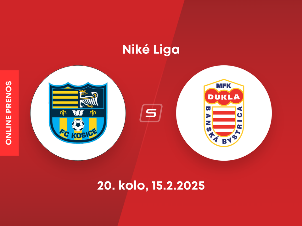 FC Košice - MFK Dukla Banská Bystrica: ONLINE prenos zo zápasu 20. kola Niké ligy.