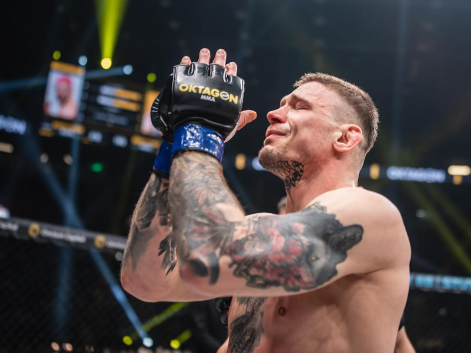 Robert Pukač po zápase.