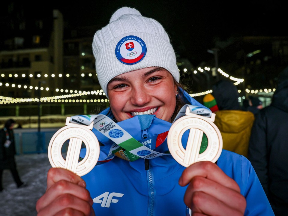 Michaela Straková sa stala najlepšou športovkyňou EYOF 2025