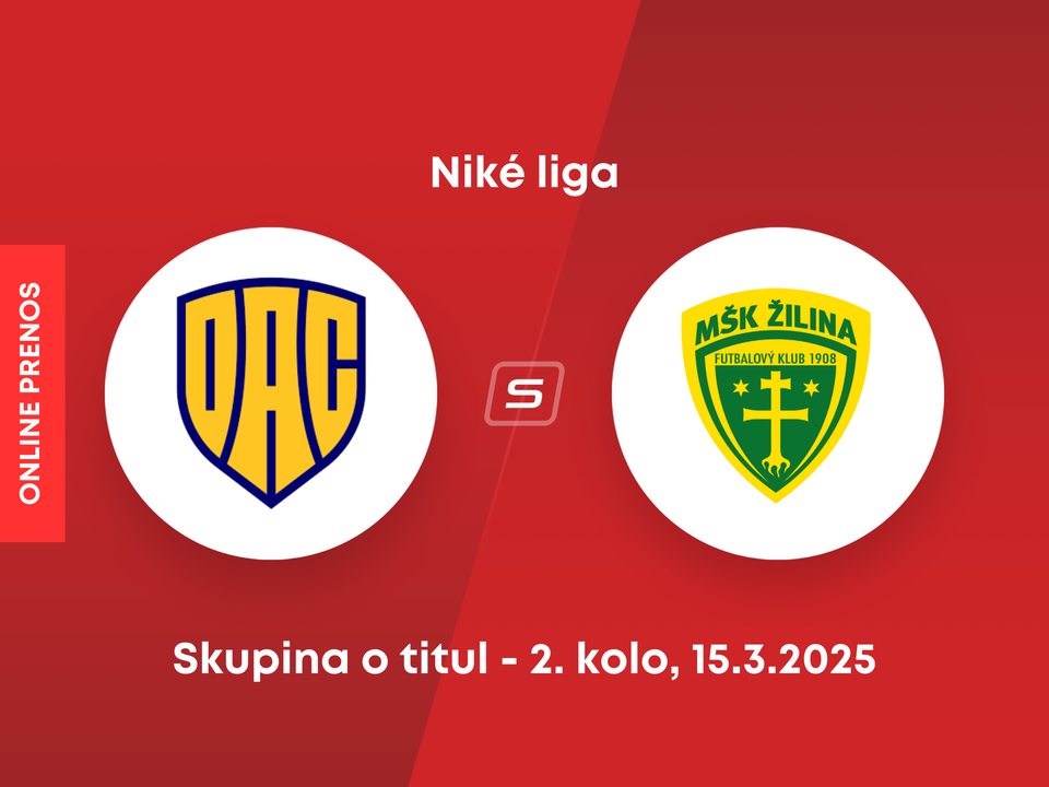 FC DAC 1904 Dunajská Streda - MŠK Žilina: ONLINE prenos zo zápasu 2. kola skupiny o titul v Niké lige.