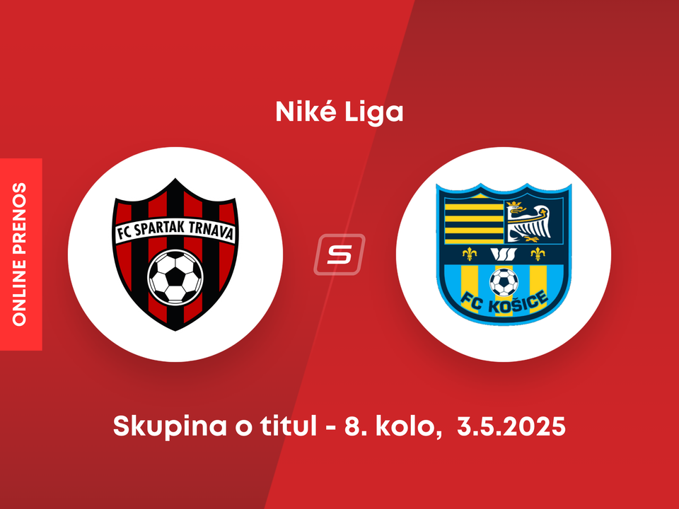 FC Spartak Trnava - FC Košice: ONLINE prenos zo zápasu 8. kola skupiny o titul Niké ligy.