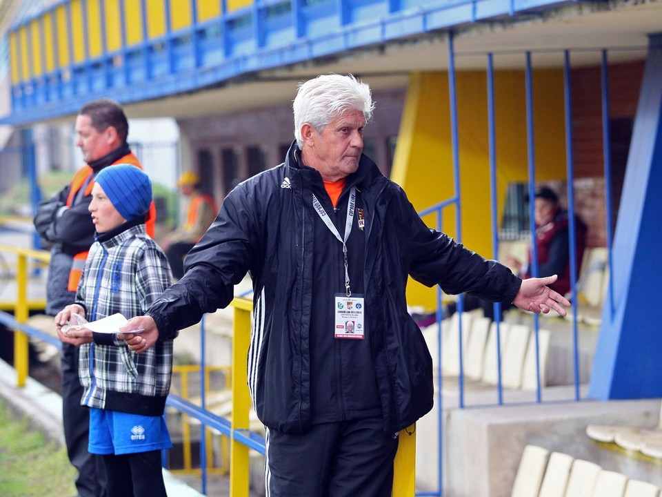 Werner Lorant počas pôsobenia v Dunajskej Strede.