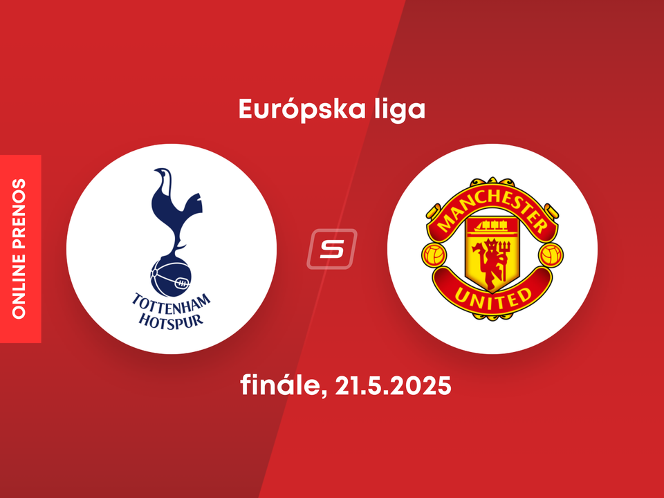 Tottenham Hotspur - Manchester United: ONLINE prenos z finále Európskej ligy.