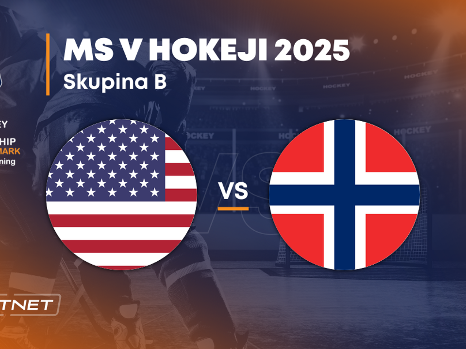 USA - Nórsko: ONLINE prenos zo zápasu na MS v hokeji 2025 vo Švédsku a Dánsku.