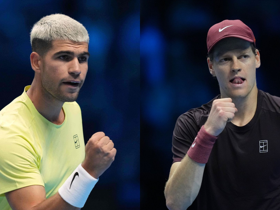 Carlos Alcaraz - Jannik Sinner: ONLINE prenos z Turnaja majstrov 2025.