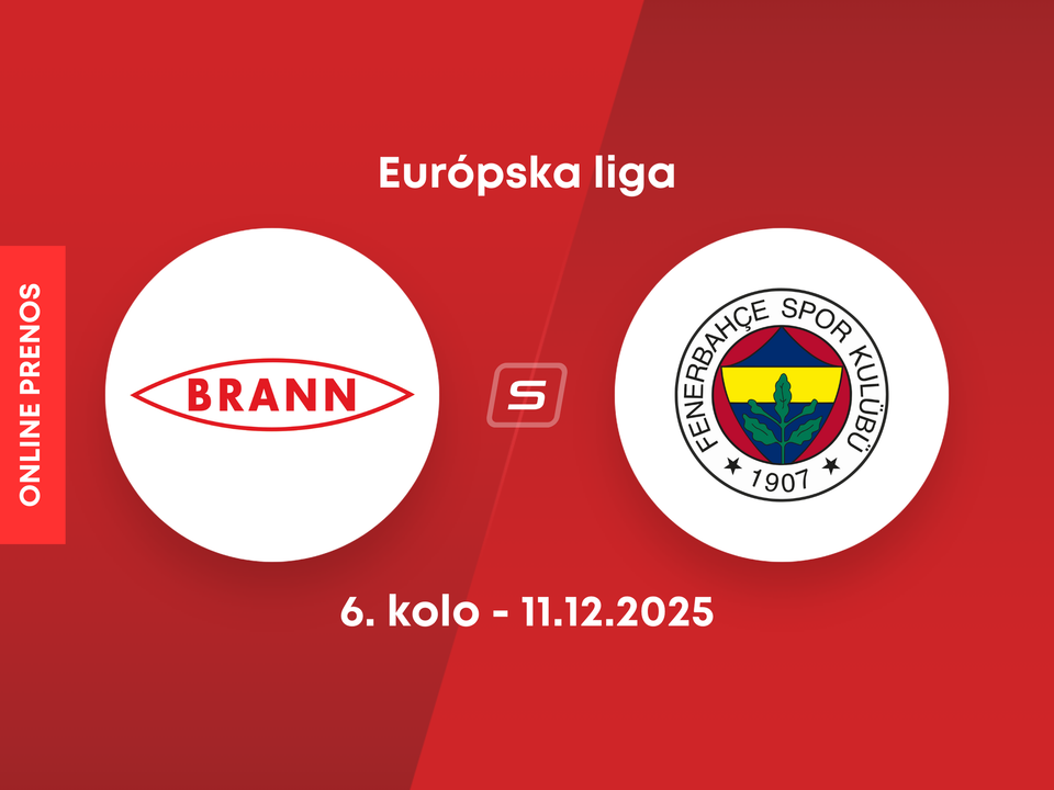 Brann Bergen - Fenerbahce Istanbul: ONLINE prenos zo zápasu Európskej ligy.