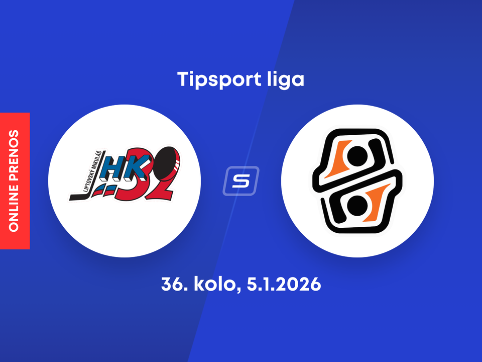 Hk 32 Liptovský Mikuláš - HC Košice: ONLINE prenos zo zápasu 36. kola Tipsport ligy.
