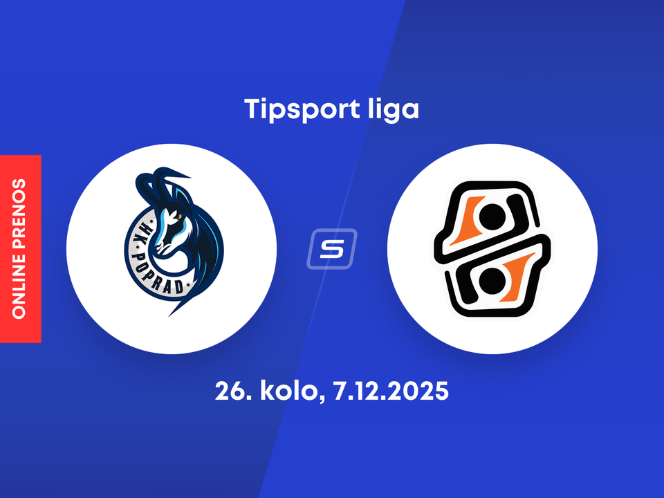 HK Poprad - HC Košice: ONLINE prenos zo zápasu 26. kola Tipsport ligy.