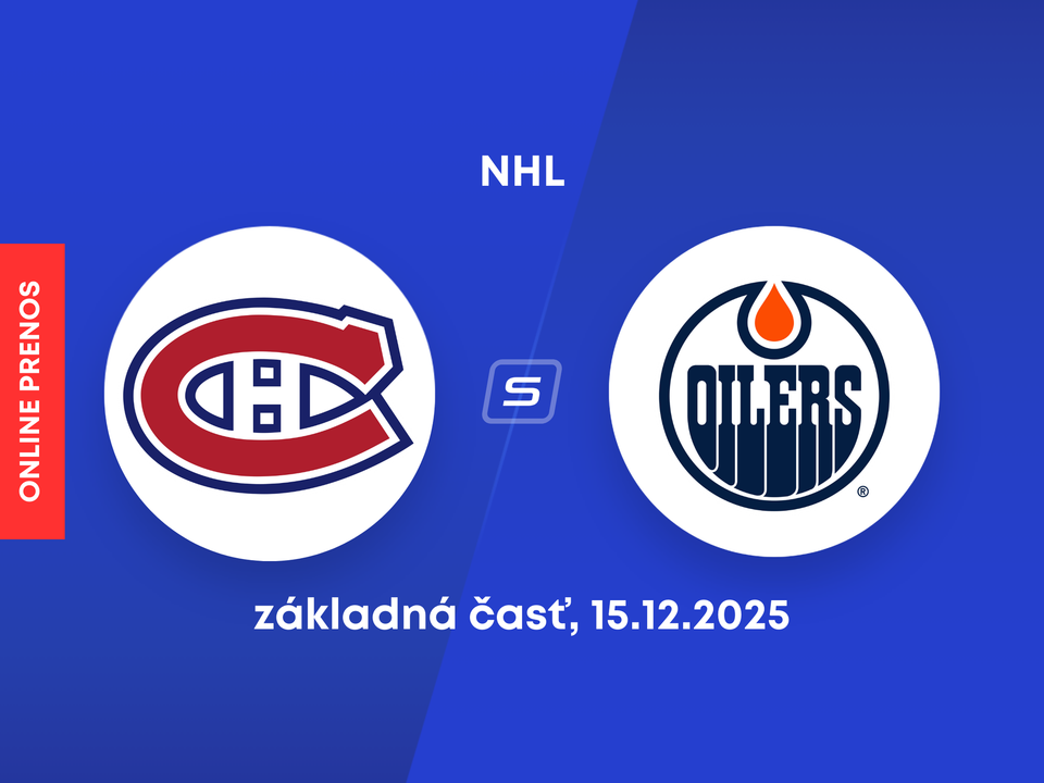 Montreal Canadiens - Edmonton Oilers: ONLINE prenos zo zápasu NHL.