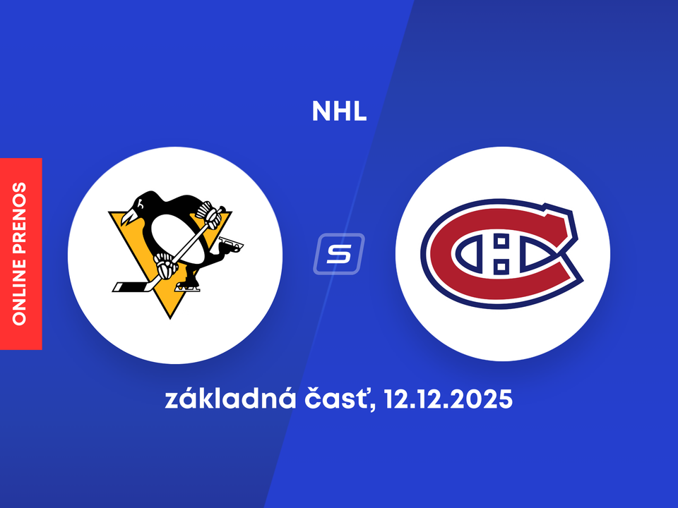 Pittsburgh Penguins - Montreal Canadiens: ONLINE prenos zo zápasu NHL.