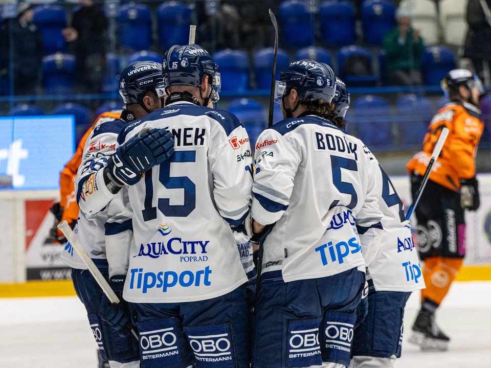 Hráči HK Poprad