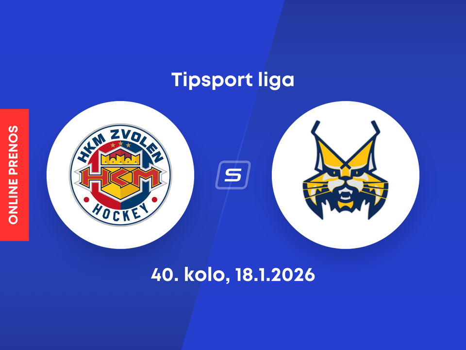 HKM Zvolen - HK Spišská Nová Ves: ONLINE prenos zo zápasu 40. kola Tipsport ligy.
