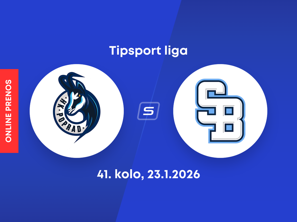 HK Poprad - HC Slovan Bratislava: ONLINE prenos zo zápasu 41. kola Tipsport ligy.