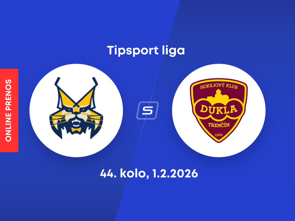 HK Spišská Nová Ves - HK Dukla Trenčín: ONLINE prenos zo zápasu 44. kola Tipsport ligy.