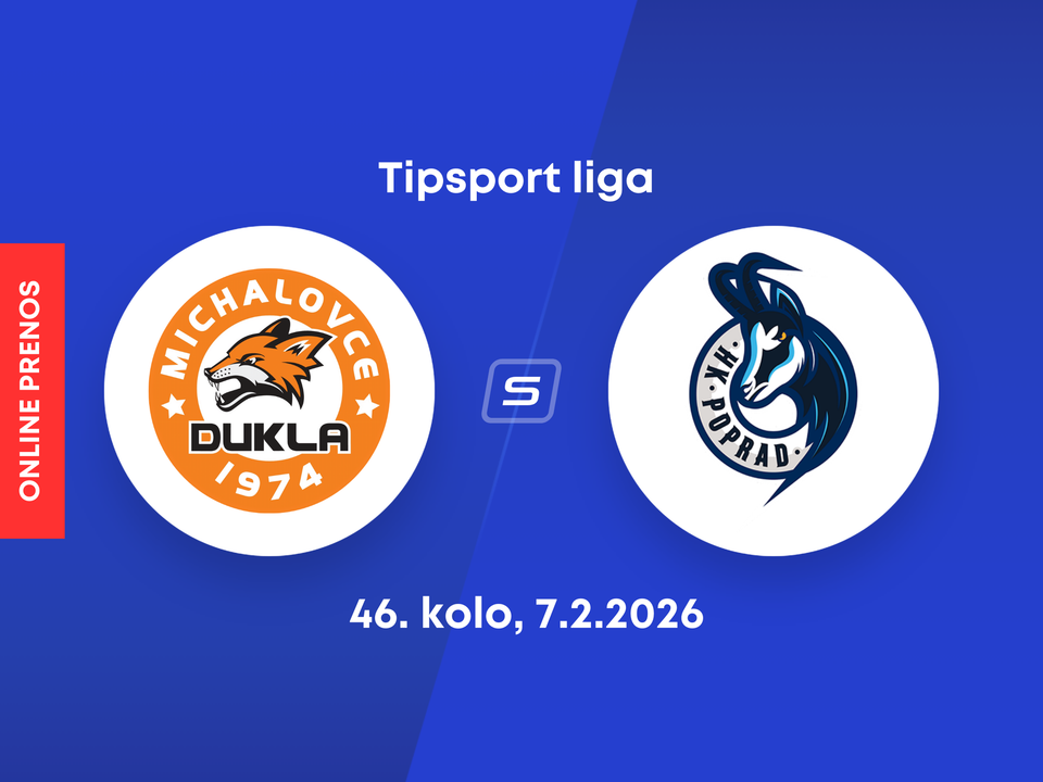 HK Dukla Michalovce - HK Poprad: ONLINE prenos zo zápasu 46. kola Tipsport ligy.