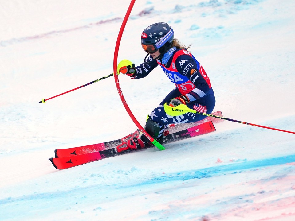 ONLINE: Slalom žien v Aare (1. kolo). 