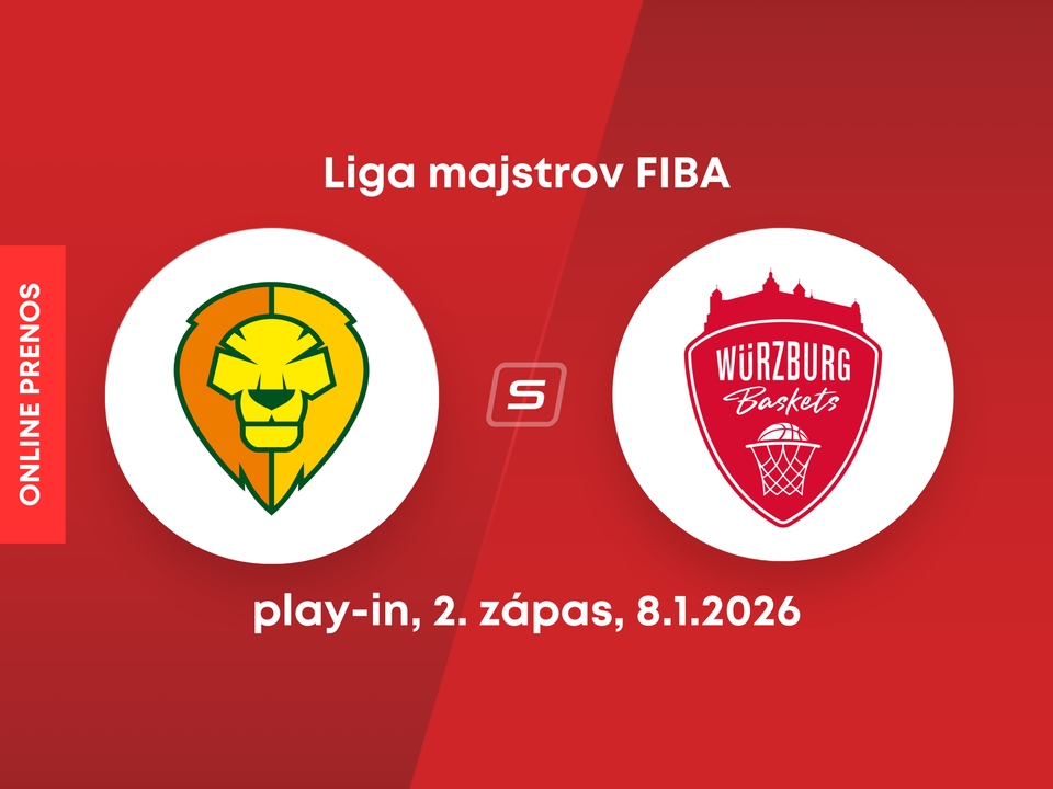 Patrioti Levice - Würzburg Baskets: ONLINE prenos zo zápasu Ligy majstrov.