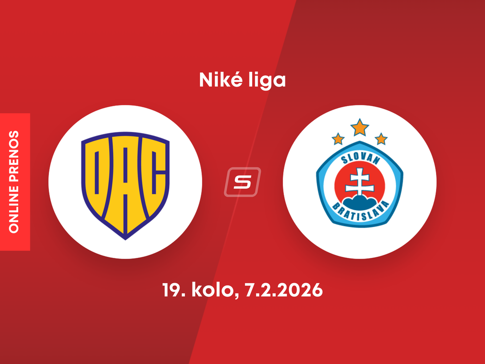 FC DAC Dunajská Streda - ŠK Slovan Bratislava: ONLINE prenos zo zápasu 19. kola Niké ligy.