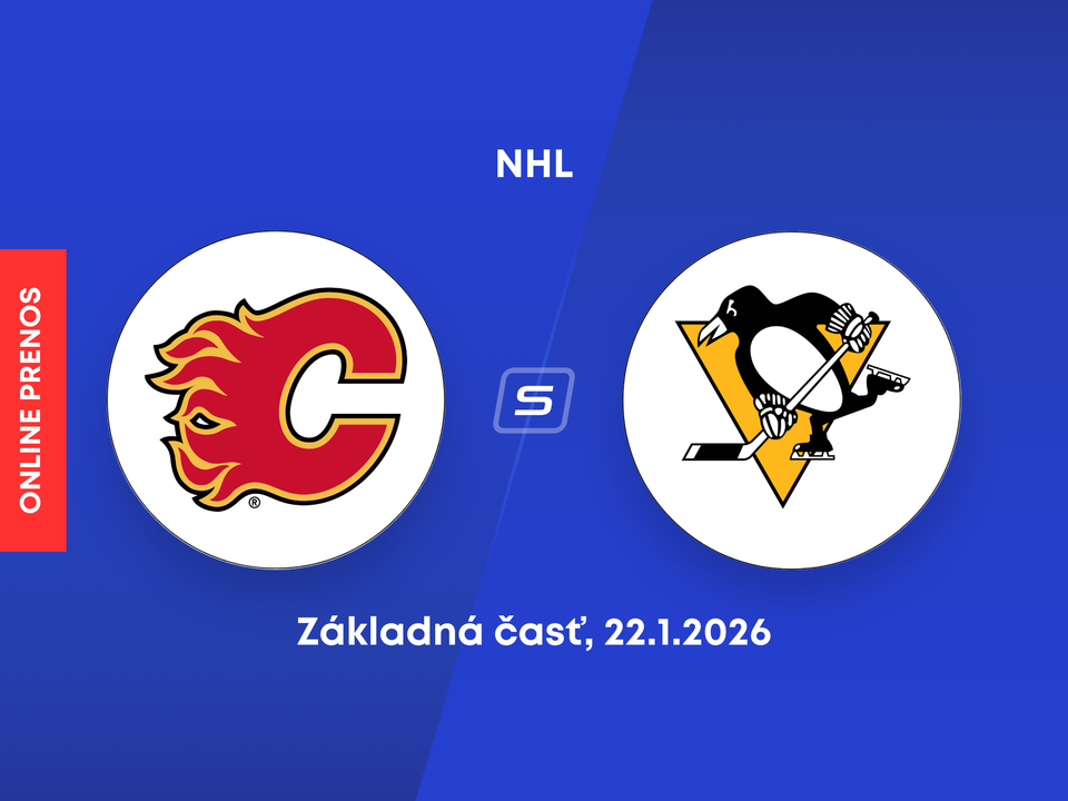 Calgary Flames - Pittsburgh Penguins: ONLINE prenos zo zápasu NHL.