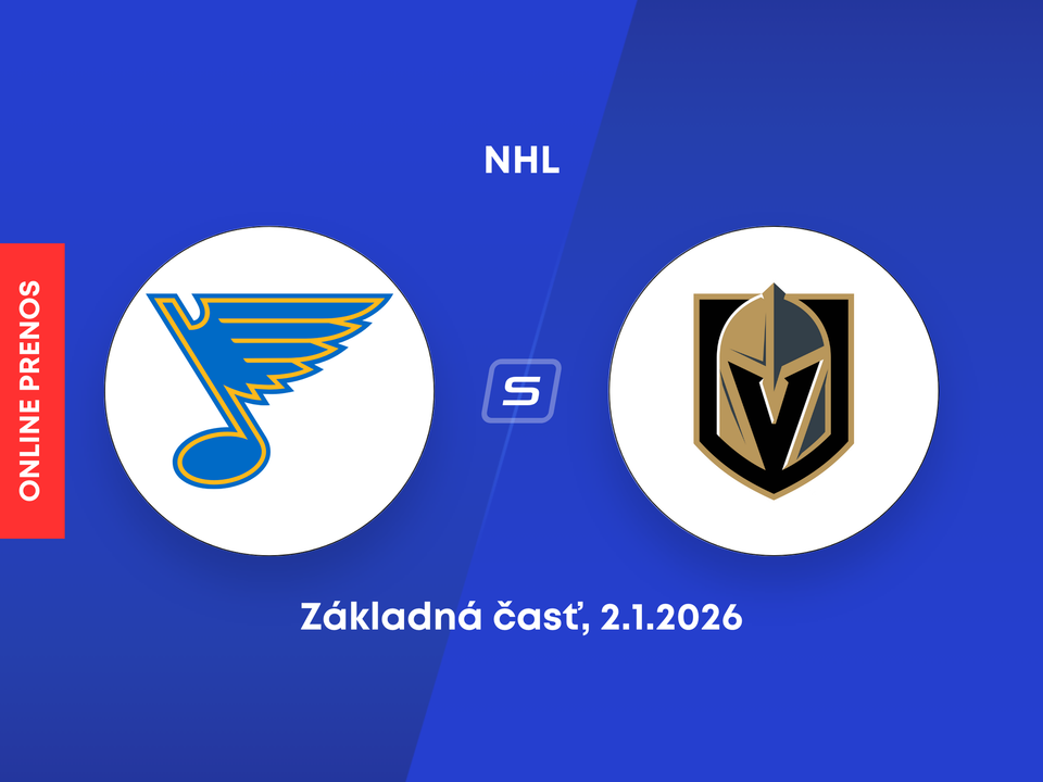 St. Louis Blues - Vegas Golden Knights: ONLINE prenos zo zápasu NHL.