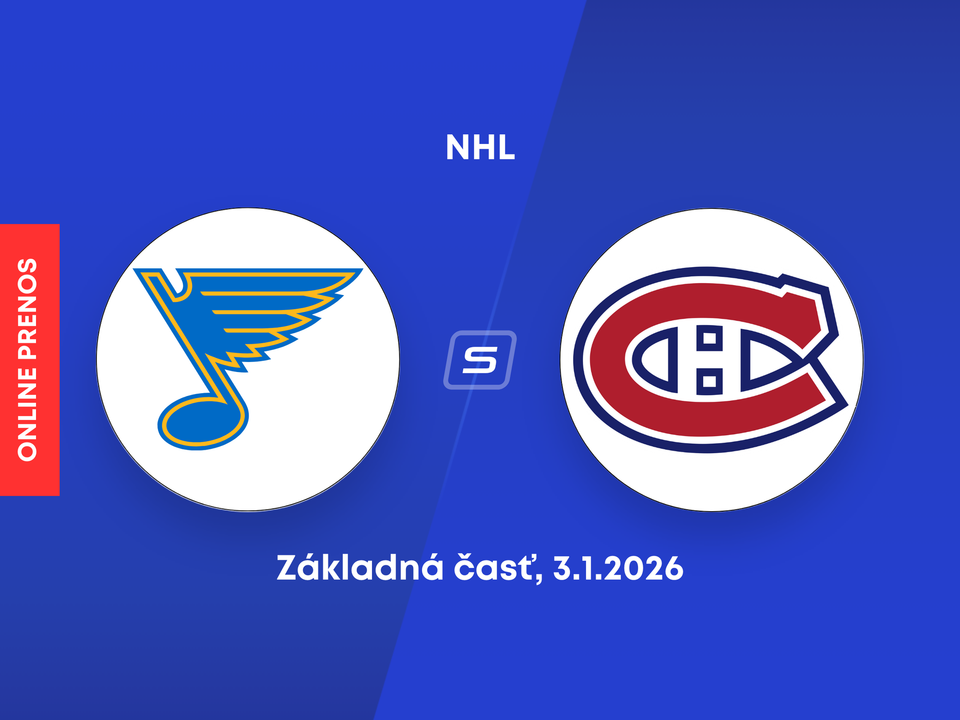 St. Louis Blues - Montreal Canadiens: ONLINE prenos zo zápasu NHL.