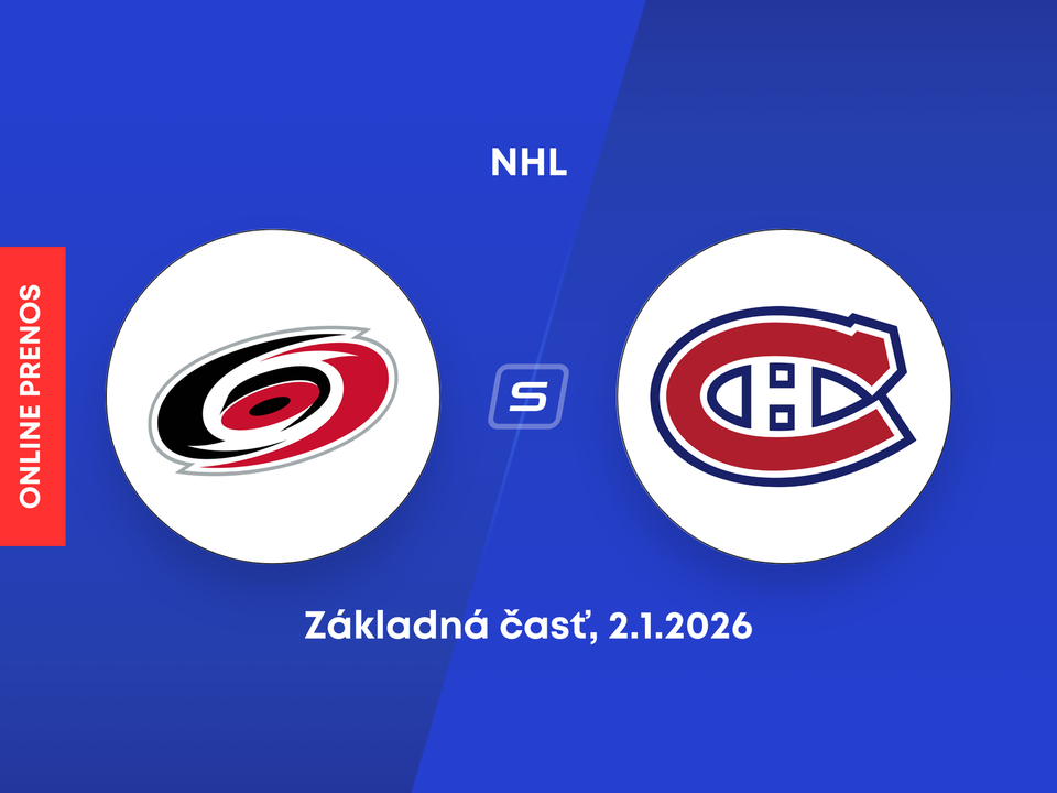 Carolina Hurricanes - Montreal Canadiens: ONLINE prenos zo zápasu NHL.