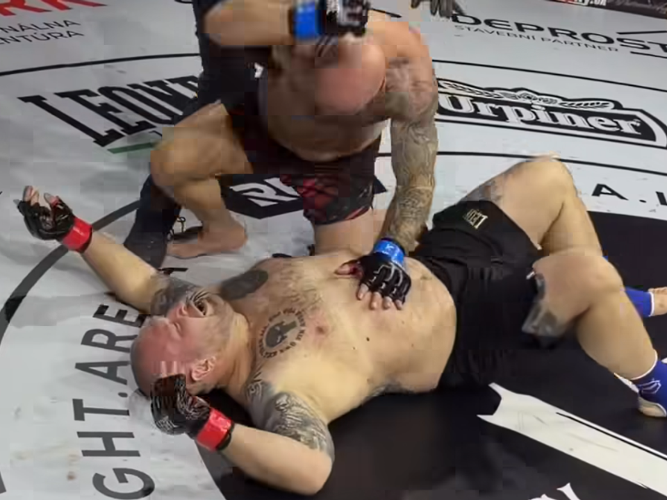 Škondrič ostal po údere v bezvedomí.