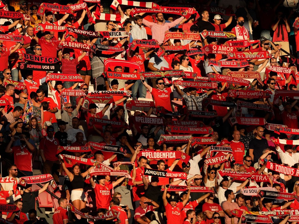 Fanúšikovia Benfica Lisabon