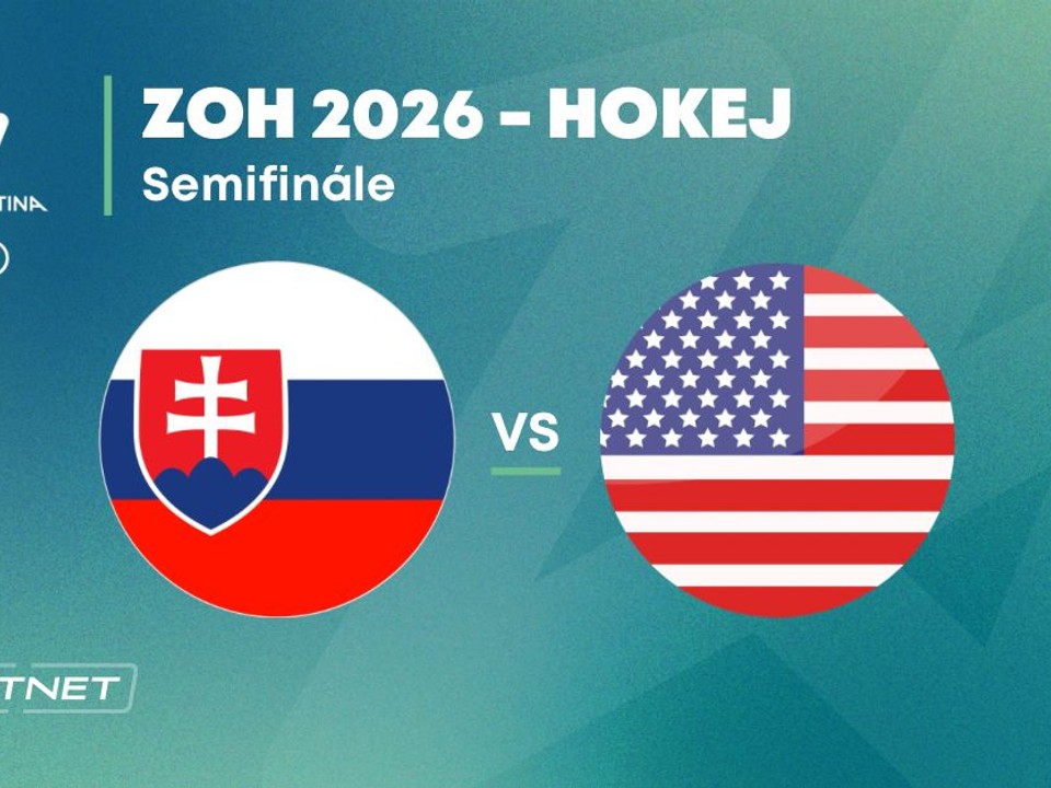 Slovensko - USA: ONLINE prenos zo zápasu na ZOH Miláno 2026 dnes (hokej)