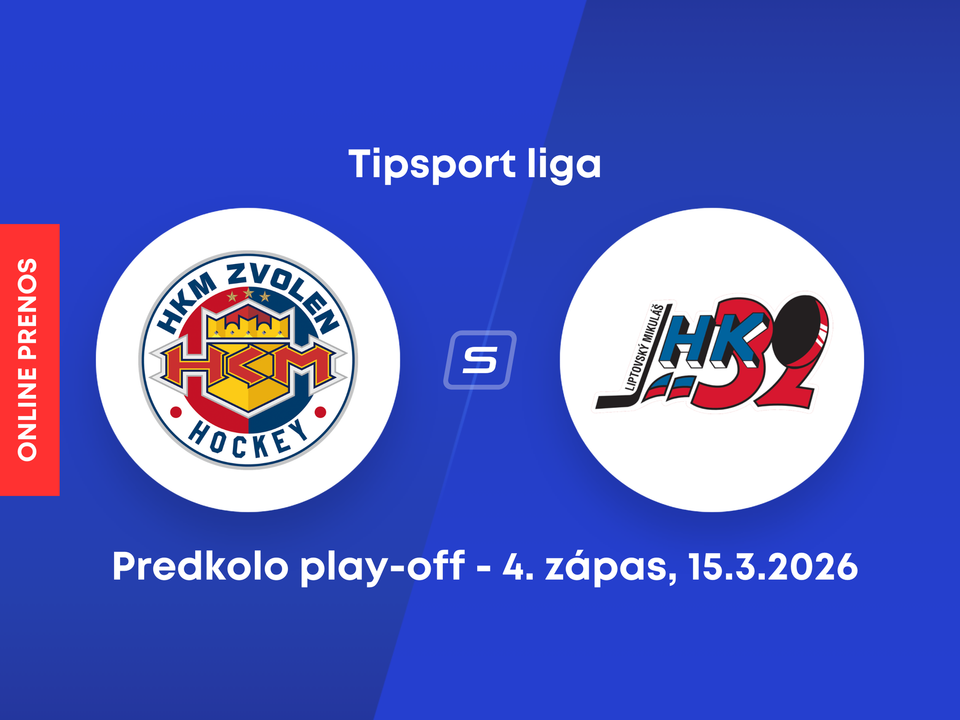 HKM Zvolen - Hk 32 Liptovský Mikuláš: ONLINE prenos zo 4. zápasu predkola play-off Tipsport ligy.