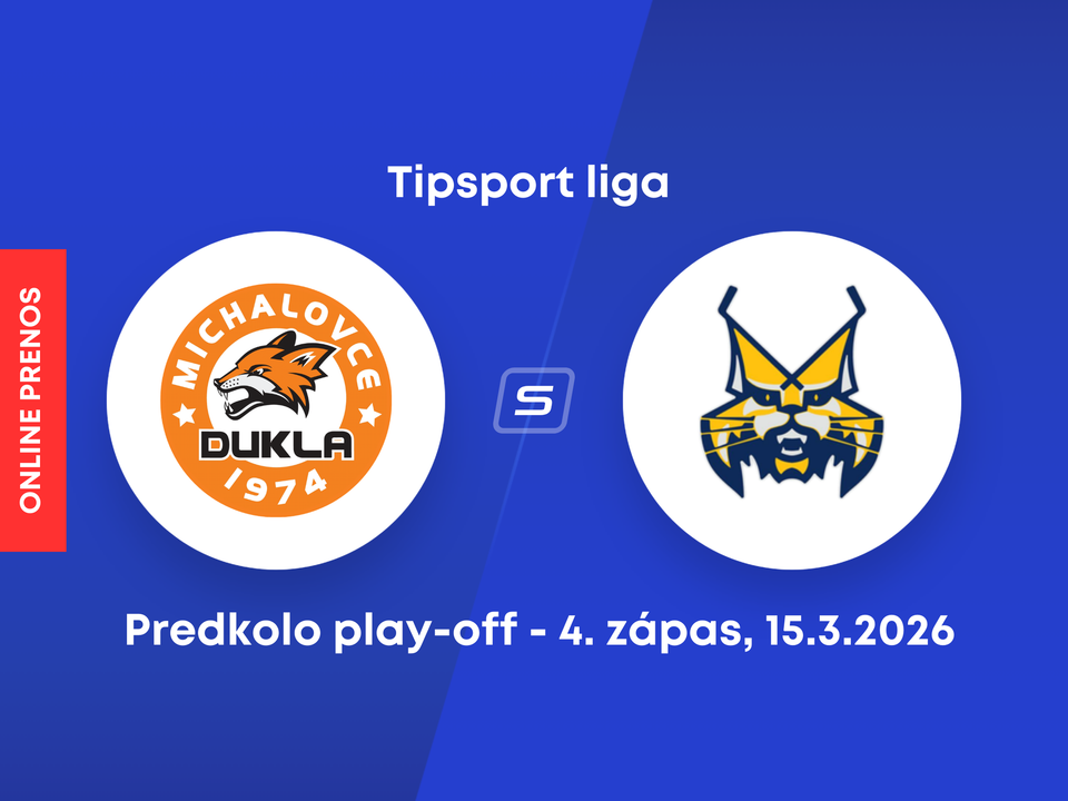 HK Dukla Michalovce - HK Spišská Nová Ves: ONLINE prenos zo 4. zápasu predkola play-off Tipsport ligy.
