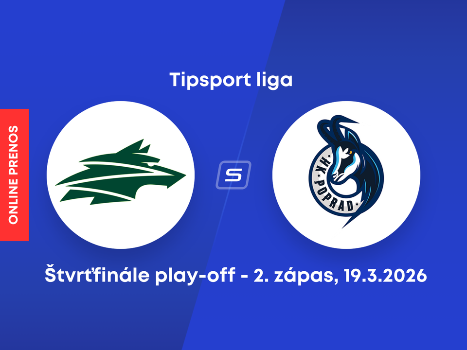 Vlci Žilina - HK Poprad: ONLINE prenos z 2. zápasu štvrťfinále play-off Tipsport ligy.