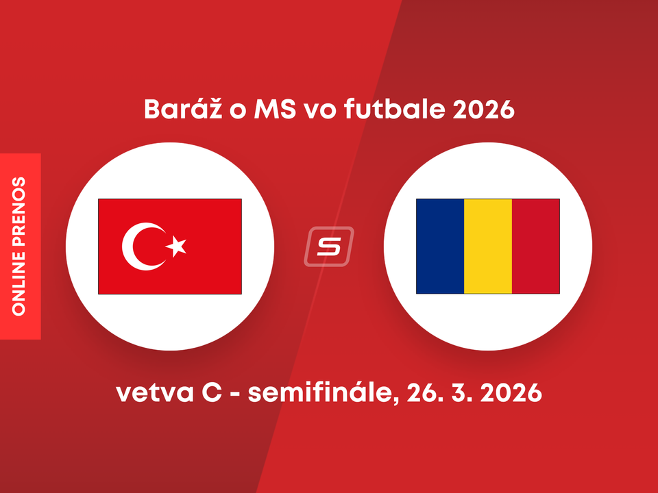 Turecko - Rumunsko: ONLINE prenos zo zápasu baráže o MS 2026