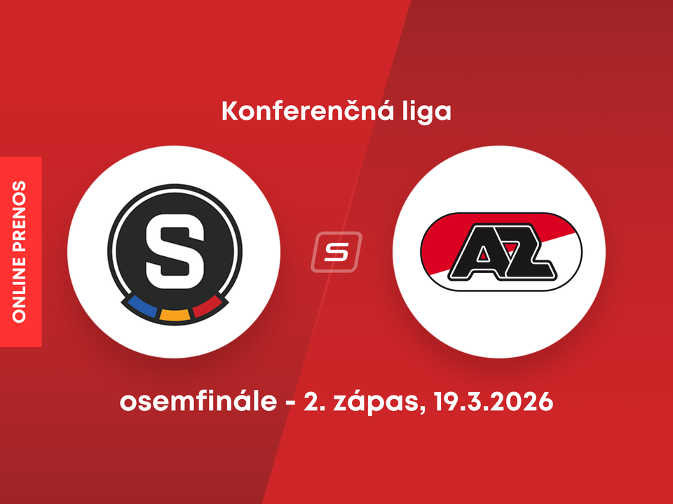 AC Sparta Praha - AZ Alkmaar: ONLINE prenos zo zápasu osemfinále Konferenčnej ligy. 