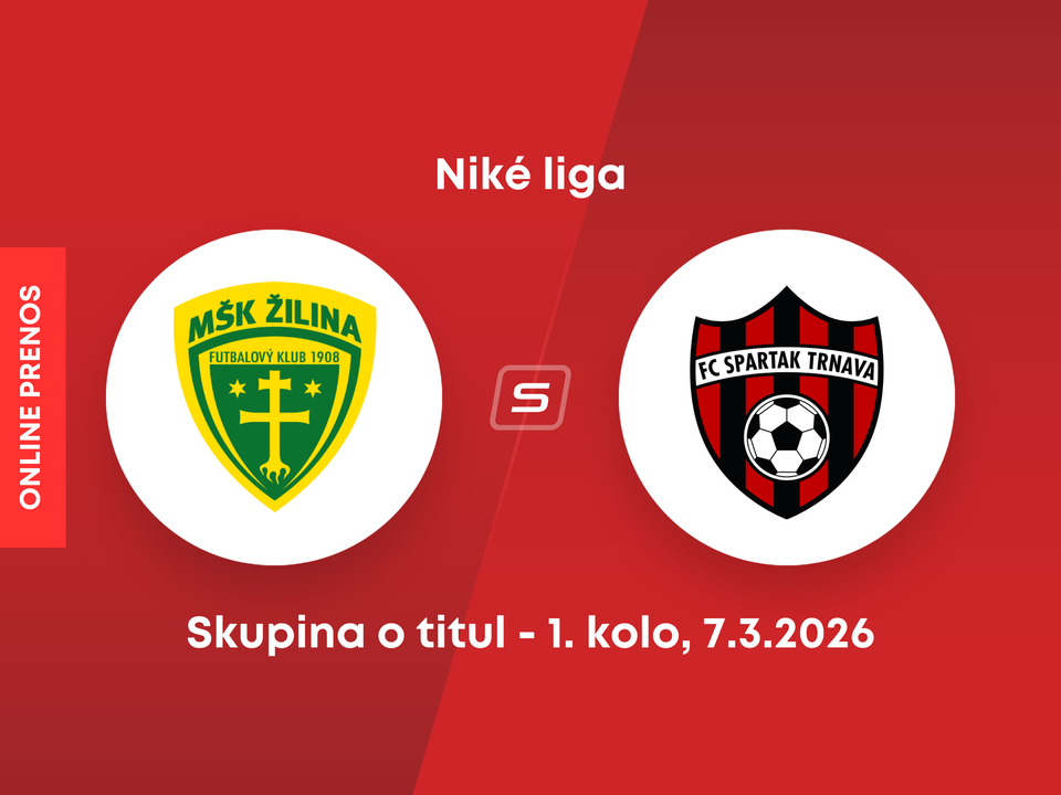 MŠK Žilina - FC Spartak Trnava: ONLINE prenos zo zápasu 1. kola skupiny o titul Niké ligy.