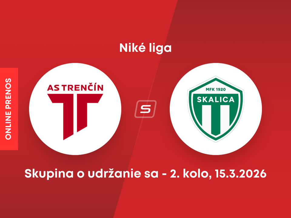 AS Trenčín - MFK Skalica: ONLINE prenos zo zápasu 2. kola skupiny o udržanie sa v Niké lige.