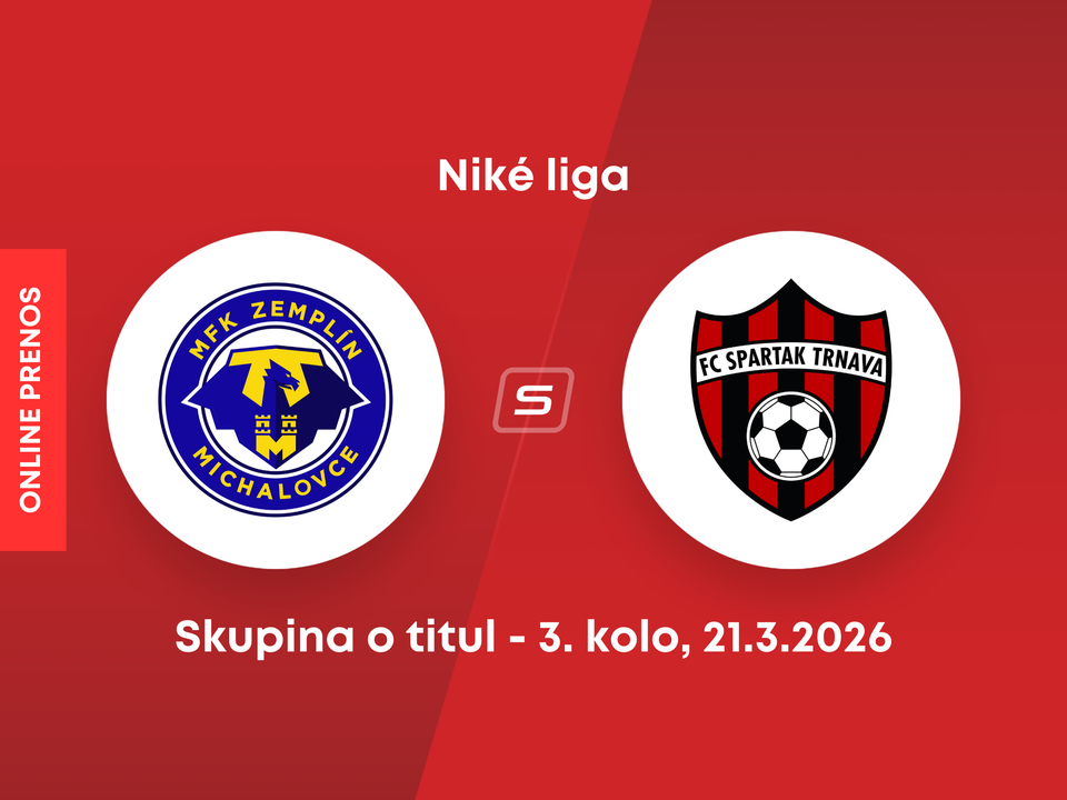 MFK Zemplín Michalovce - FC Spartak Trnava: ONLINE prenos zo zápasu 3. kola skupiny o titul Niké ligy.