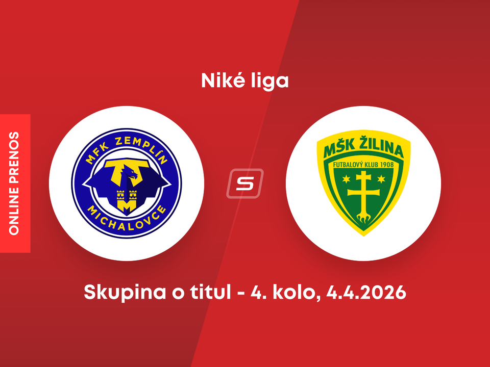 MFK Zemplín Michalovce - MŠK Žilina: ONLINE prenos zo zápasu 4. kola skupiny o titul Niké ligy.