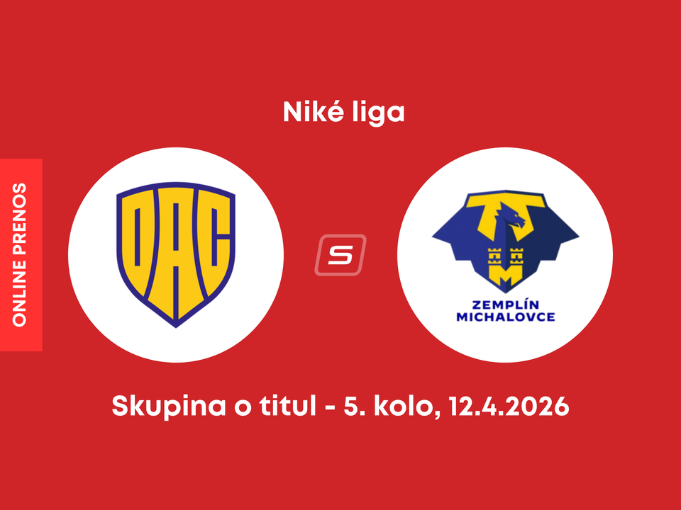 FC DAC Dunajská Streda - MFK Zemplín Michalovce: ONLINE prenos zo zápasu 5. kola skupiny o titul Niké ligy.