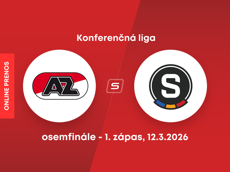 AZ Alkmaar - AC Sparta Praha: ONLINE prenos zo zápasu osemfinále Konferenčnej ligy. 