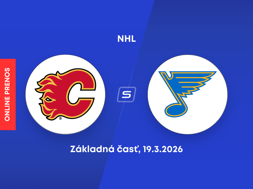 Calgary Flames - St. Louis Blues: ONLINE prenos zo zápasu NHL.